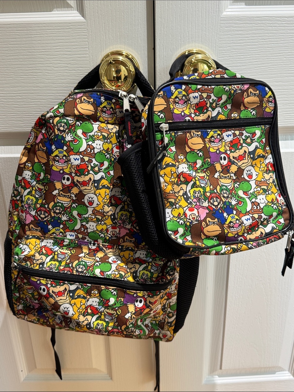Super Mario Backpack & Lunch box